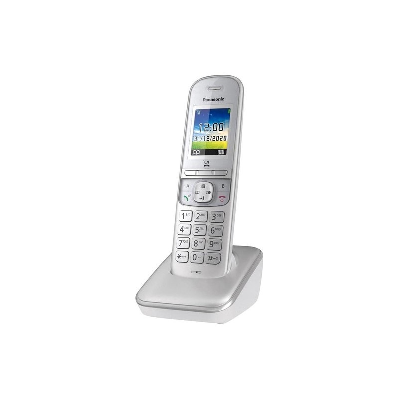 CORDLESS PANASONIC SENIOR KX-TGH710JTS SILVER