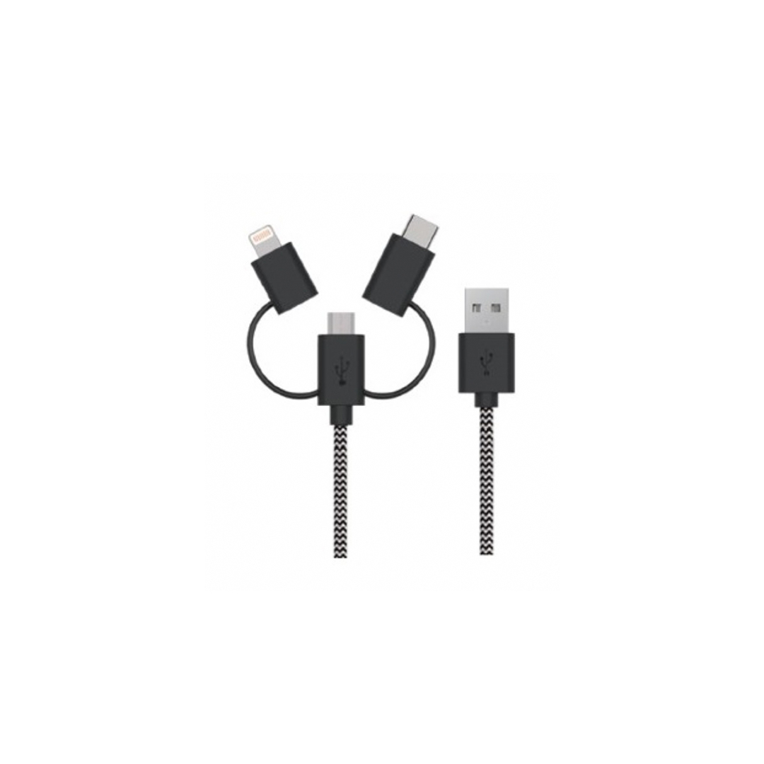 Cavo Dati/Carica Per Smartphone 3 In 1 Tecno Accessori Tc-133