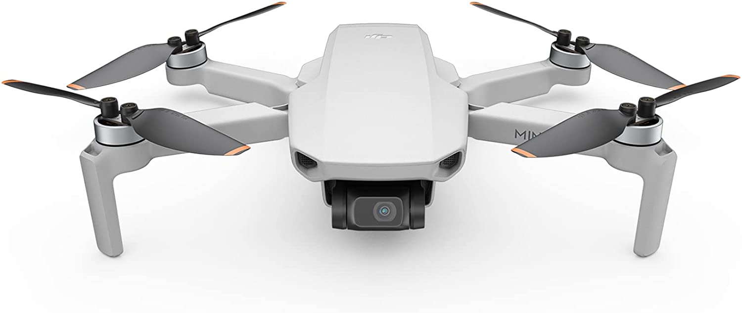 DJI Mini 2 Drone Quadcopter Leggero E Pieghevole, Foto 12 MP, Bianco