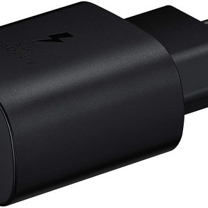 CARICABATTERIA DA RETE SUPER FAST CHARGING 15W USB-C SAMSUNG EP-T1510XBEGEU + CAVO TYPE-C BLACK.