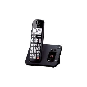 Cordless Panasonic Con Segreteria Kx-Tge260jtb Black