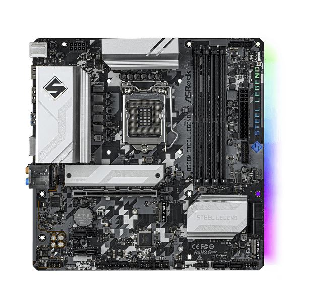 MAINBOARD SLGA1200 ASROCK B560M STEEL LEGEND 90-MXBFA0-A0UAYZ