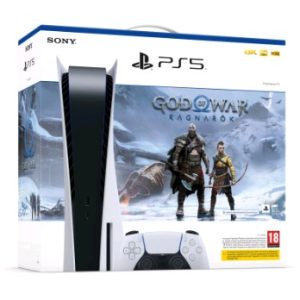 CONSOLE PS5 STANDARD EDITION 825GB SONY WHITE + GOD OF WAR: RAGNAROK EU 711719450399
