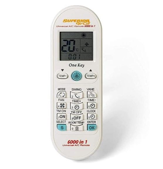 Telecomando Universale Per Condizionatori Superior Airco 6000 In 1 Supcu003