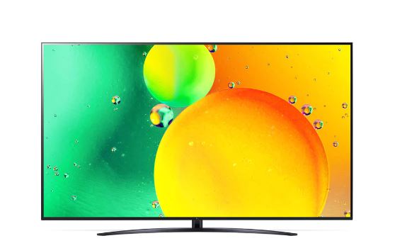TV NANOCELL 50" LG 4K 50NANO763QA SMART TV EUROPA BLACK