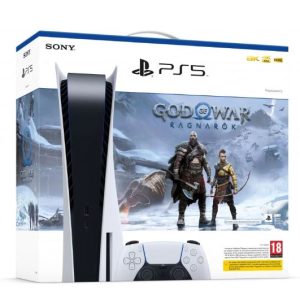 Console Ps5 Standard Edition 825gb Sony White + God Of War: Ragnarok