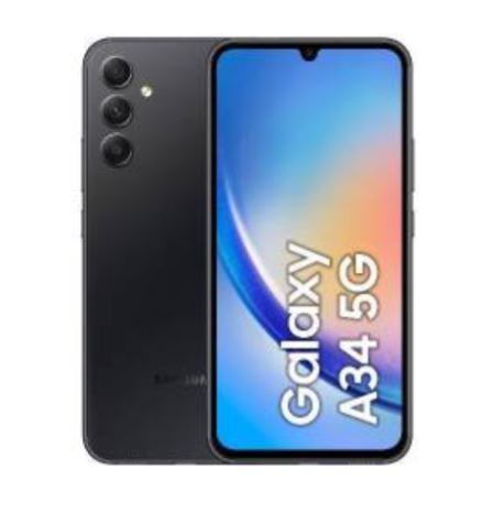 Smartphone Samsung A346 Galaxy A34 5g 6+128gb Duos Black Vodafone