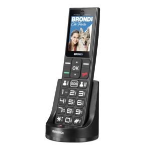 Cellulare Brondi Amico Fidato Duos Black Italia