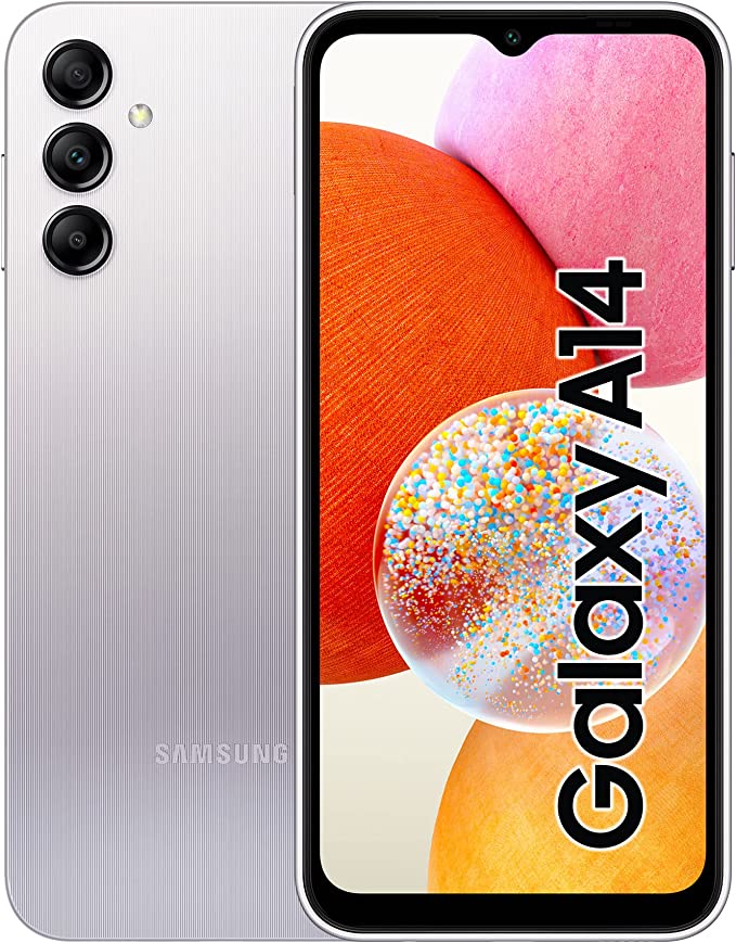 SMARTPHONE SAMSUNG A146 GALAXY A14 5G 4GB/128GB SILVER EUROPA