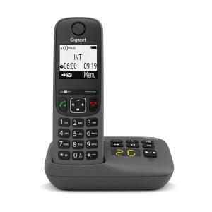 Cordless Siemens Gigaset Con Segreteria As490a Black