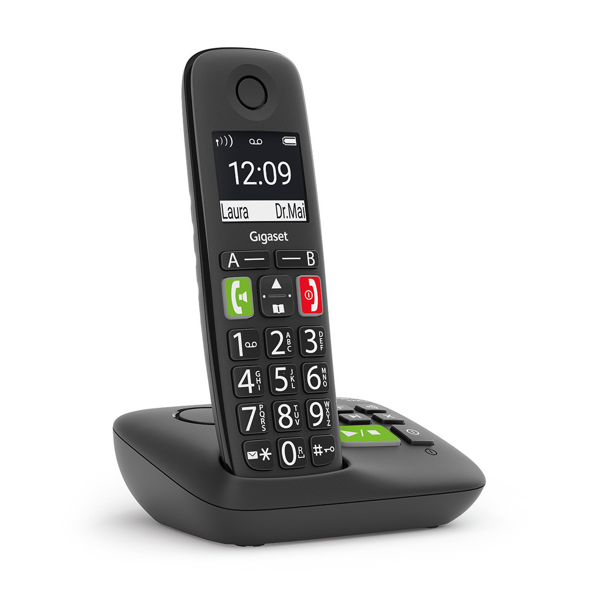 Cordless Siemens Gigaset Con Segreteria E290a Black