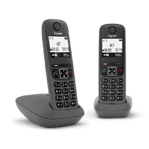 Cordless Siemens Gigaset Duo As490 Black