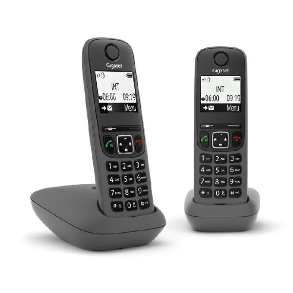 Cordless Siemens Gigaset Duo As490 Black