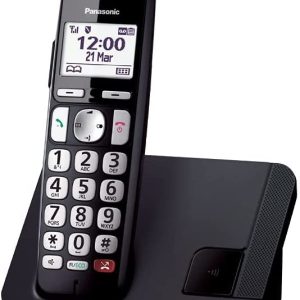 Cordless Panasonic Kx-Tge250jtb Black