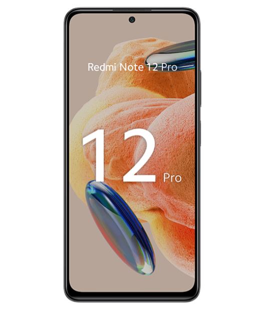 Smartphone Xiaomi Redmi Note 12 Pro 4g 6+128gb Duos Graphite Gray Italia