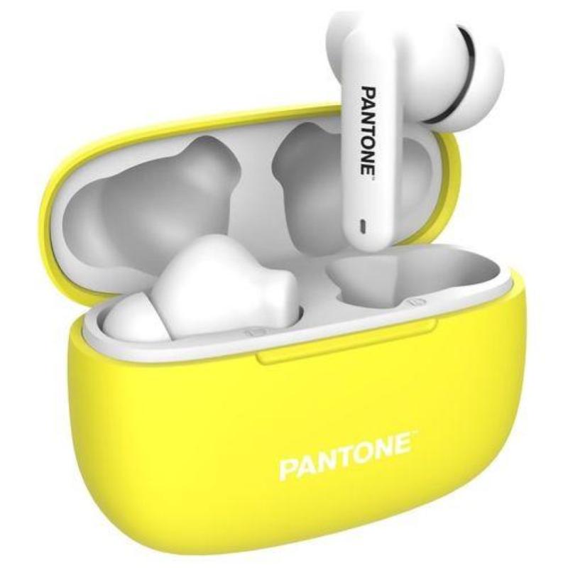 Auricolare Bluetooth Pantone Pt-Tws008f Fluo Yellow