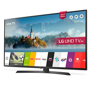 TV LED 43" LG 4K 43UJ635V EUROPA BLACK