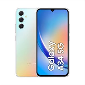 SMARTPHONE SAMSUNG A346 GALAXY A34 5G 6+128GB DUOS SILVER EUROPA