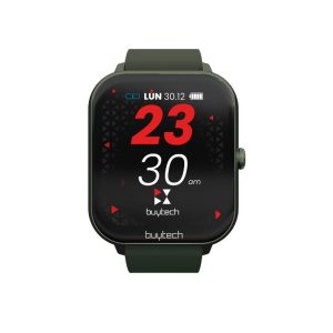Smartwatch Buytech By-Alfa-Gr Cassa Verde Con Cinturino Silicone Verde