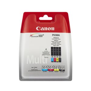 Cartuccia Canon 6509b009 Multipack Cli-551