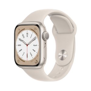 Smartwatch Apple Watch Series 8 41mm Gps Alluminio Galassia Con Cinturino Sport Galassia Eu Mnp63wb/A