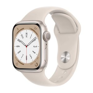 Smartwatch Apple Watch Series 8 41mm Gps Alluminio Galassia Con Cinturino Sport Galassia Eu Mnp63gk/A