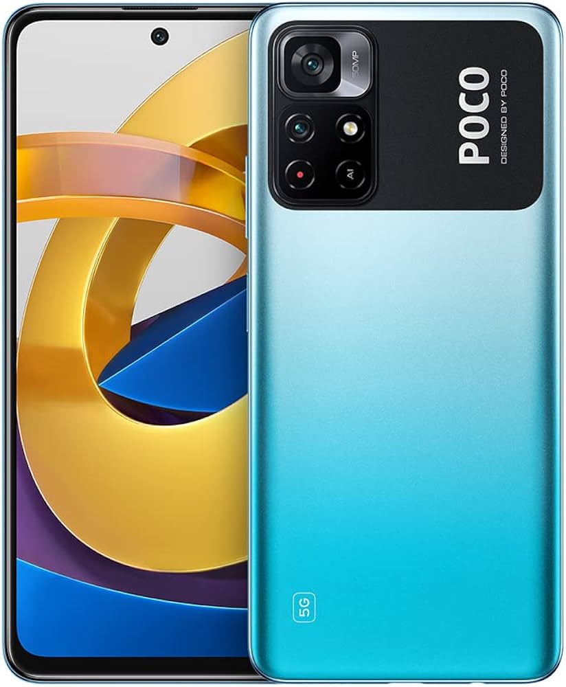 SMARTPHONE XIAOMI POCO M4 5G 4+64GB DUOS COOL BLUE EUROPA