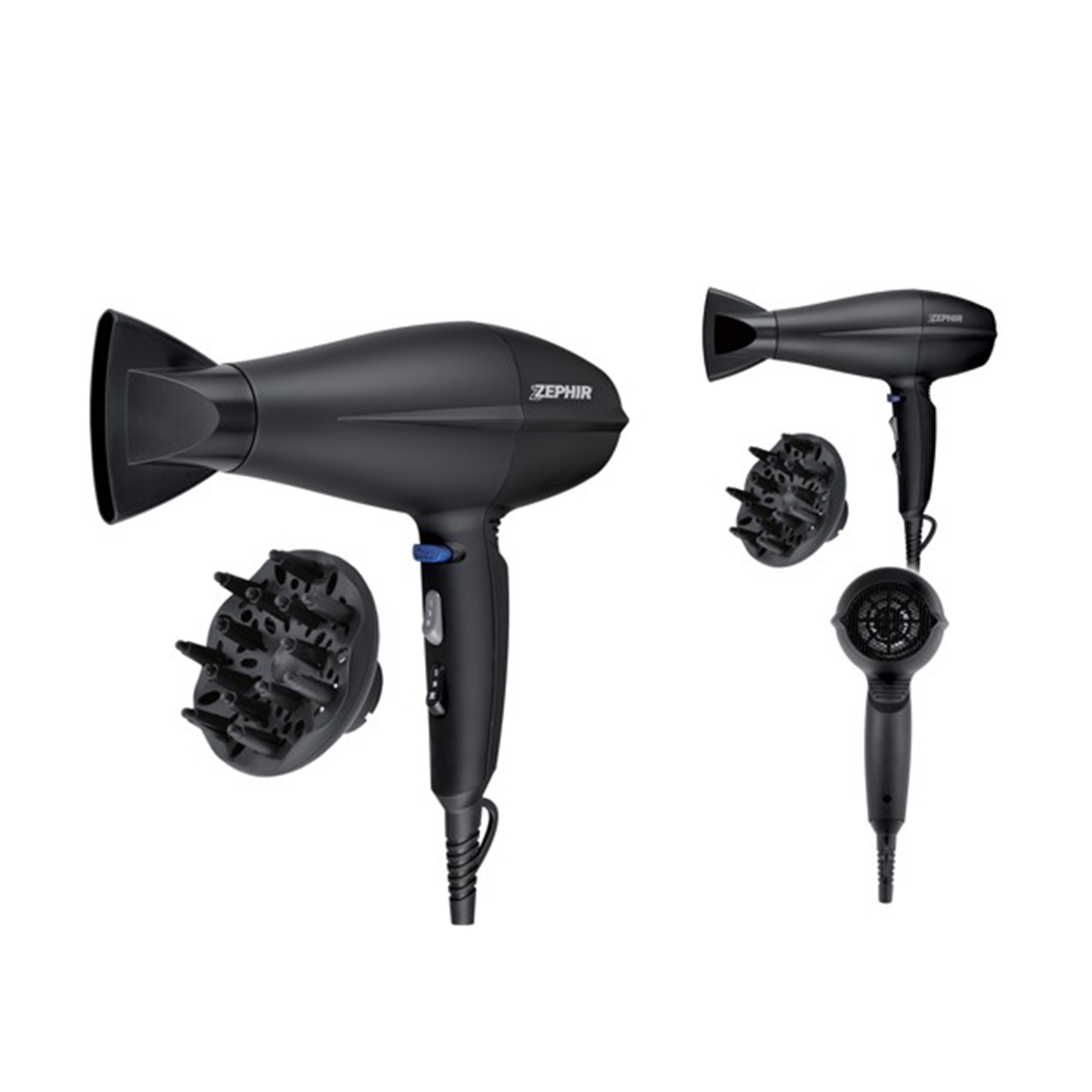 ASCIUGACAPELLI PRO 2200W ZEPHIR CON DIFFUSORE ZHB2002