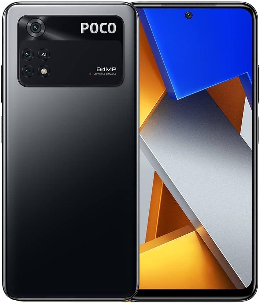 SMARTPHONE XIAOMI POCO M4 5G 6+128GB DUOS POWER BLACK EUROPA