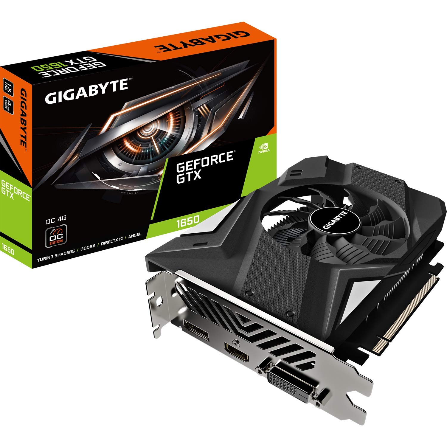 Vga Gigabyte Geforce Gtx 1650 4gb D6 Oc 2.0