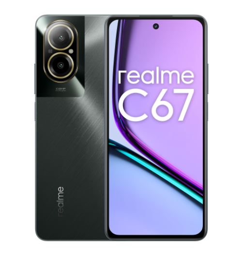 SMARTPHONE REALME C67 8+256GB DUOS BLACK ROCK ITALIA