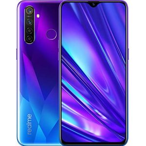 Realme 5 PRO Smartphone 6.3",Octa-Core Snapdragon 712, 8 GB di RAM, 128 GB di ROM, Quad Camera di 48+8+2+2 MP, Android 9.0, Dual Sim, Blu