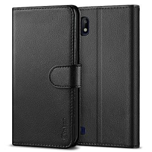 Vakoo PU-Pelle Cover per Samsung Galaxy A10 Portafoglio Custodia - Nero