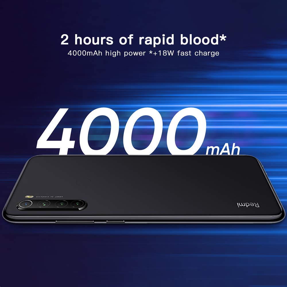 Xiaomi Redmi Note 8 Tel?fono 4 GB di RAM + 64 GB di ROM Nero - immagine 3