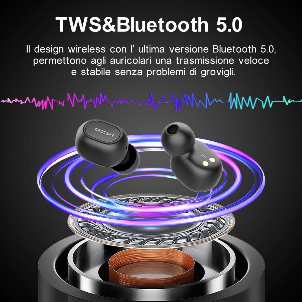 Cuffie Bluetooth HOMSCAM T1 - immagine 7