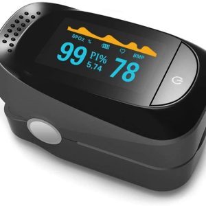 YZCX Pulsossimetro Saturimetro da Dito Portatile Professionale con OLED