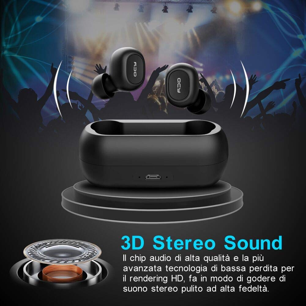 Cuffie Bluetooth HOMSCAM T1 - immagine 8