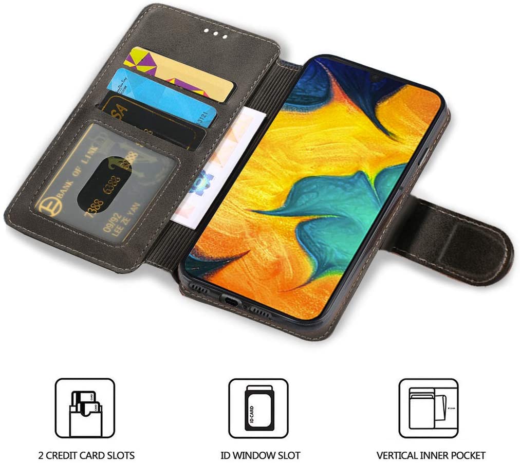 LeYi Cover pelle per Samsung Galaxy A20e - immagine 6