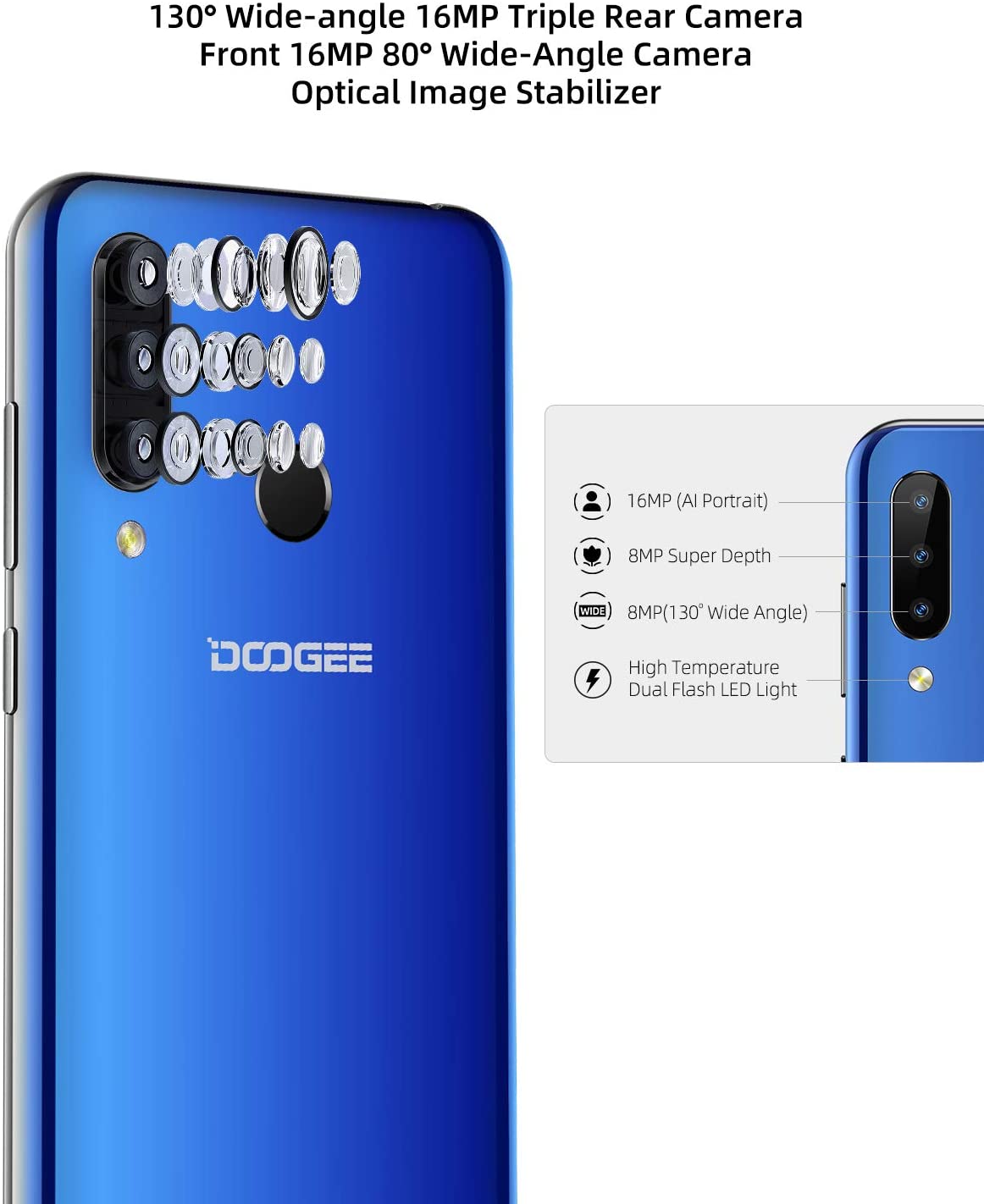 Cellulare Offerta (2019) DOOGEE N20, Octa-core 4 GB RAM 64 GB - immagine 7
