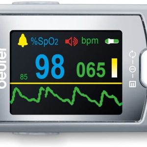 Pulsossimetro Beurer PO 80 con Funzione di Registrazione Dati 24 h