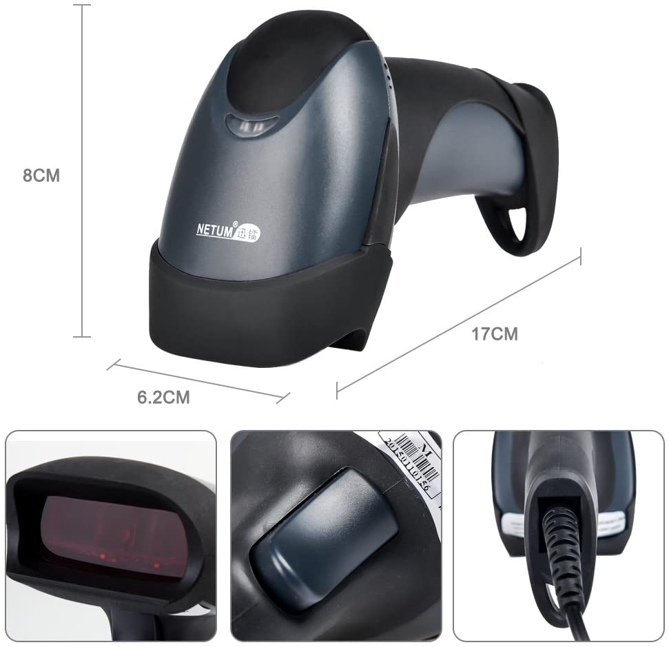 NETUM Lettore Codici Barcode Scanner - immagine 4