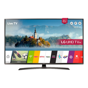 TV LED 55" LG 4K 55UJ634V EUROPA BLACK