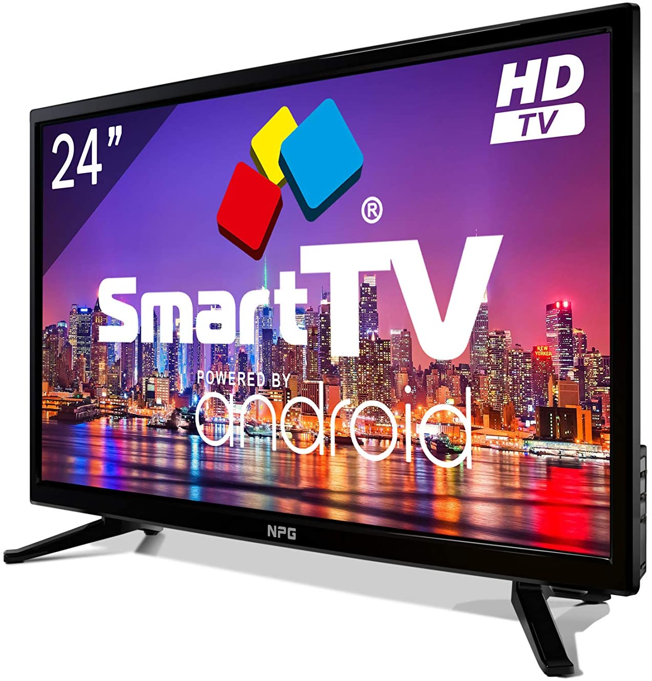 TV LED 24" NPG Smart TV Android 7.1 HD - immagine 3