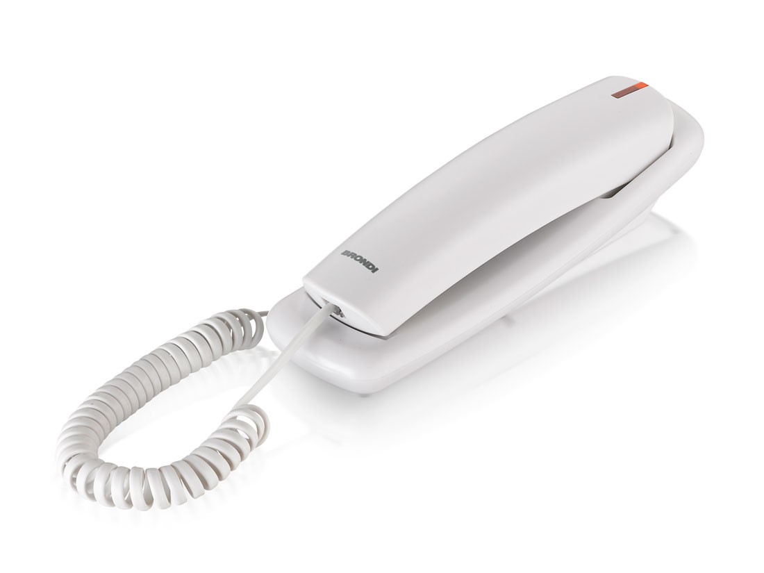 TELEFONO DA CASA BRONDI BRAVO COMPACT WHITE