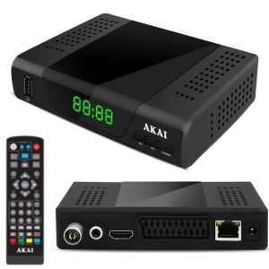 Decoder Digitale Terrestre T2 Akai Zap26510kl Black