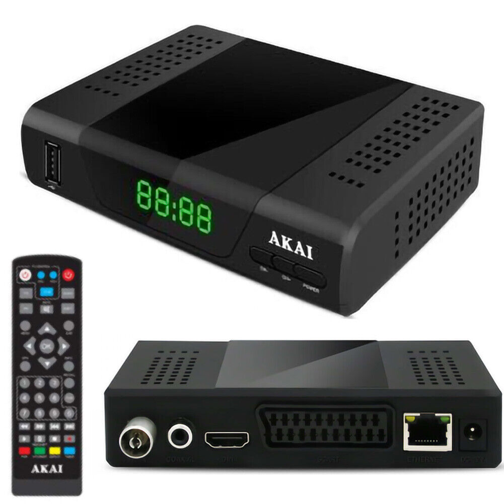 Decoder Digitale Terrestre T2 Akai Zap26510kl Black