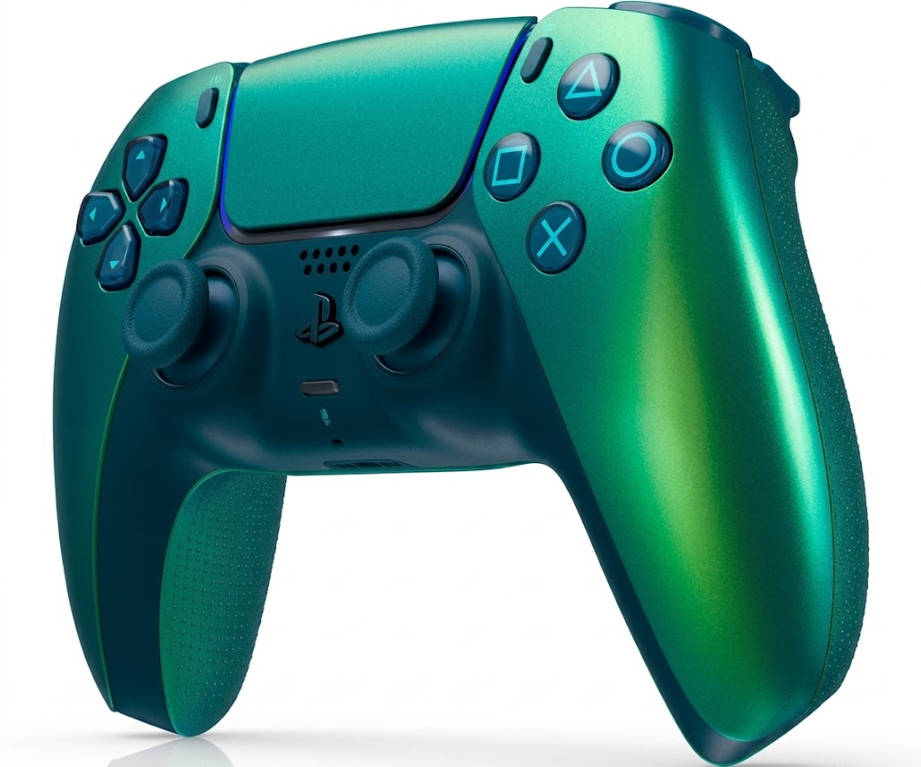 GAMEPAD PS5 SONY WIRELESS DUAL SENSE CHROMA TEAL V3 ITALIA
