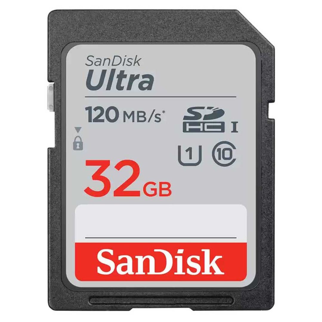 MEMORY CARD 32GB SANDISK ULTRA CLASSE 10 SDSDUN4-032G-GN6IN