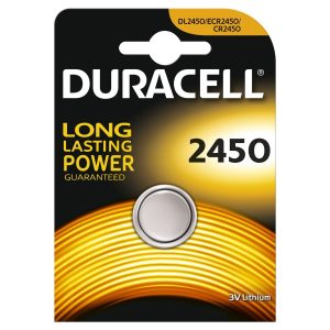 BATTERIA CMOS 3V DURACELL CR2450