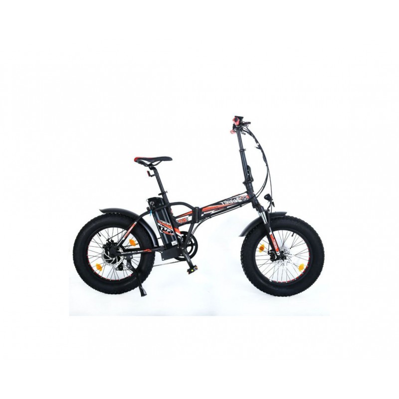BICICLETTA ELETTRICA 250W RESET YOUNG NERO/ROSSO